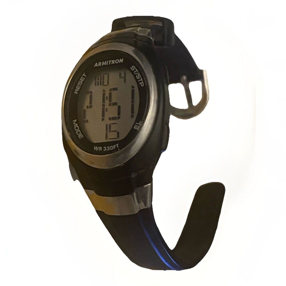 Armitron Women's Black & Grey Digital Watch MS061